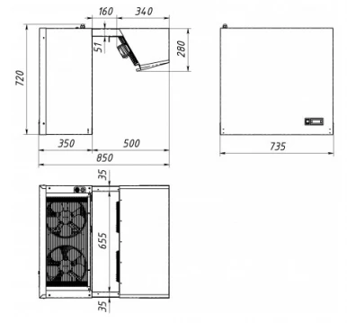 Морозильный моноблок МХМ LMN 217 Морозильный моноблок МХМ LMN 217