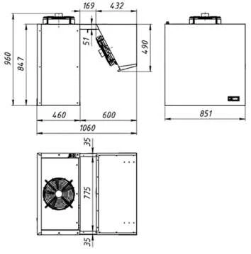 Низкотемпературный моноблок МХМ LMN 331