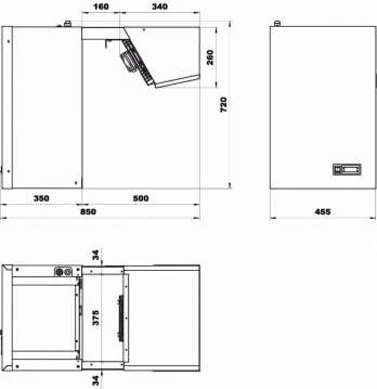 Холодильный моноблок МХМ 106 БУ