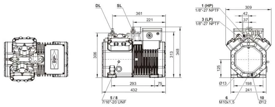 Холодильный агрегат BITZER 4FC-3,2 БУ