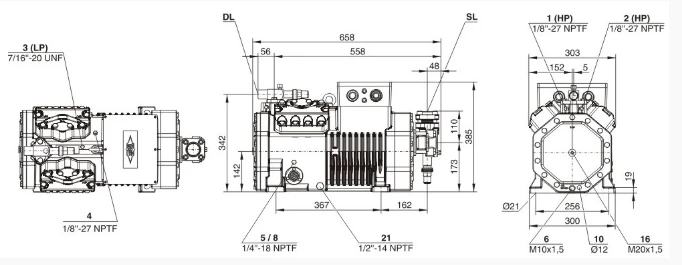 Холодильный агрегат BITZER 4NC-20,2 БУ