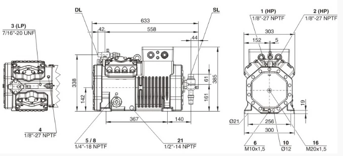 Холодильный агрегат BITZER 4VC-10,2 БУ
