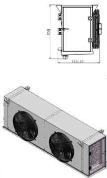 Воздухоохладитель ВСА 25/502A Воздухоохладитель ВСА 25/502A