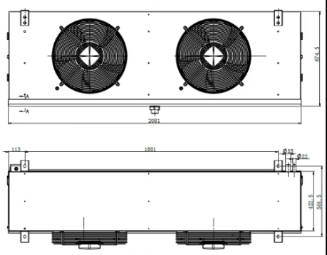 Воздухоохладитель ВСА 25/502A Воздухоохладитель ВСА 25/502A