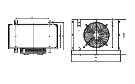 Воздухоохладитель ВСА 3.5/311B