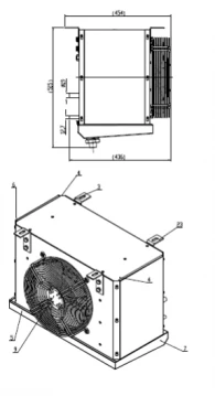 Воздухоохладитель ВСА 3.5/311B