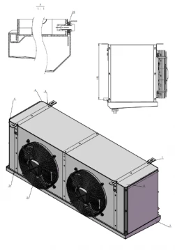 Воздухоохладитель ВСА 12.5/402B