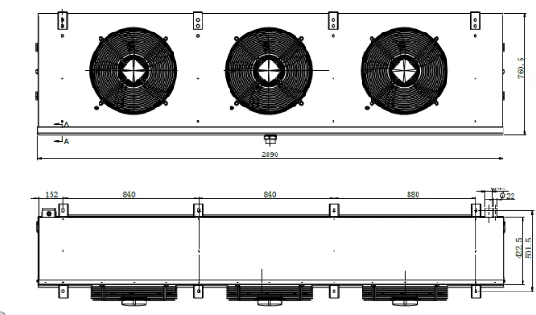 Воздухоохладитель ВСА 42/503A