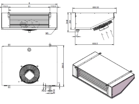 Воздухоохладитель ВVA 2/301B