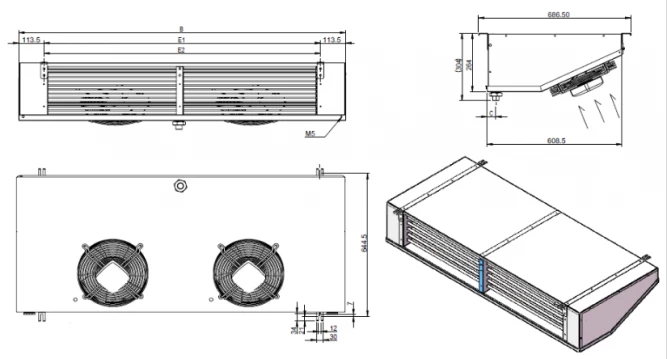 Воздухоохладитель ВVA 5/302B