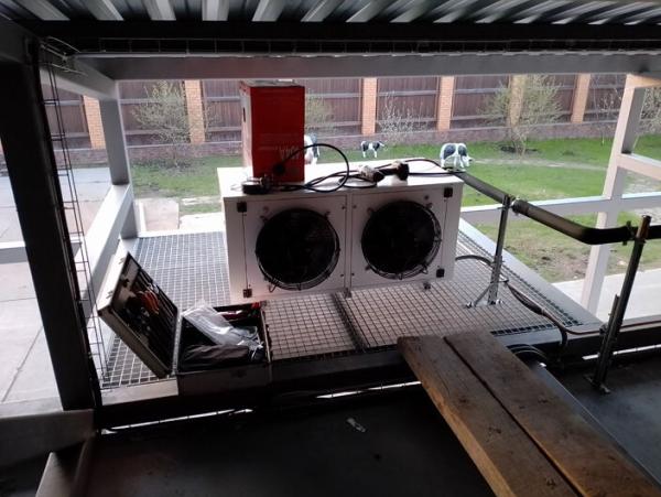 Холодильные агрегаты для молочного комбината