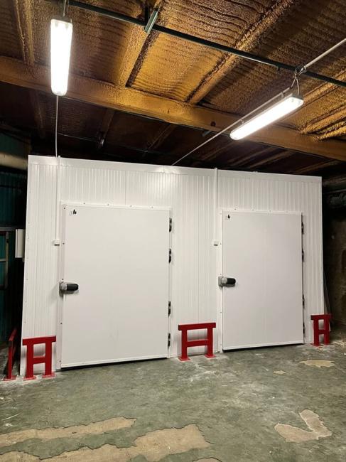 Холодильная камера для хранения косметического сырья (АО "Фаберлик")