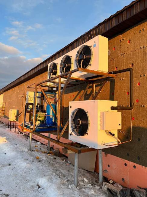 Холодильный комплекс для фермерского хозяйства (Рязанская область)