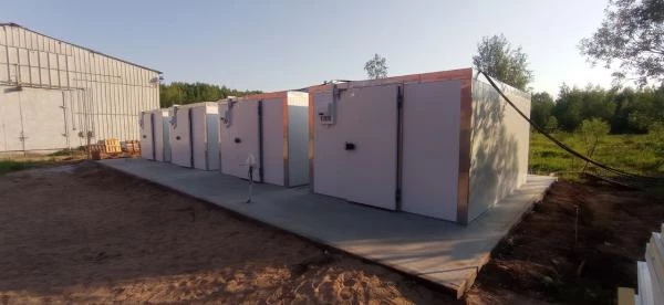 Холодильный комплекс для центра выращивания редких животных