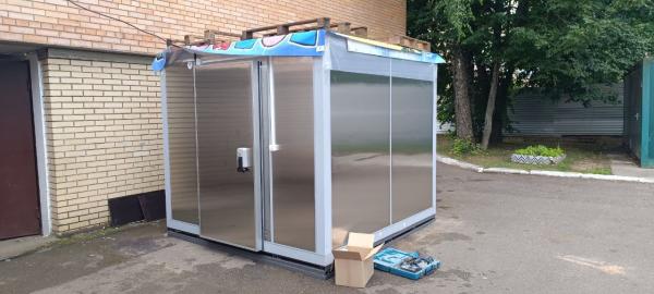 Морозильная камера для хранения продуктов питания