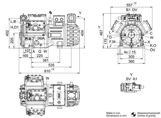 Bock HGX66e/1750-4S Схема