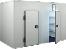 Камеры из строительных сэндвич-панелей ППУ или ППС в металлической обкладке