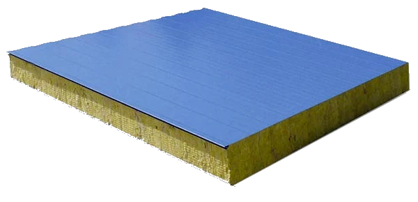 Потолочные и половые сэндвич панели,окраска с 1 стороны