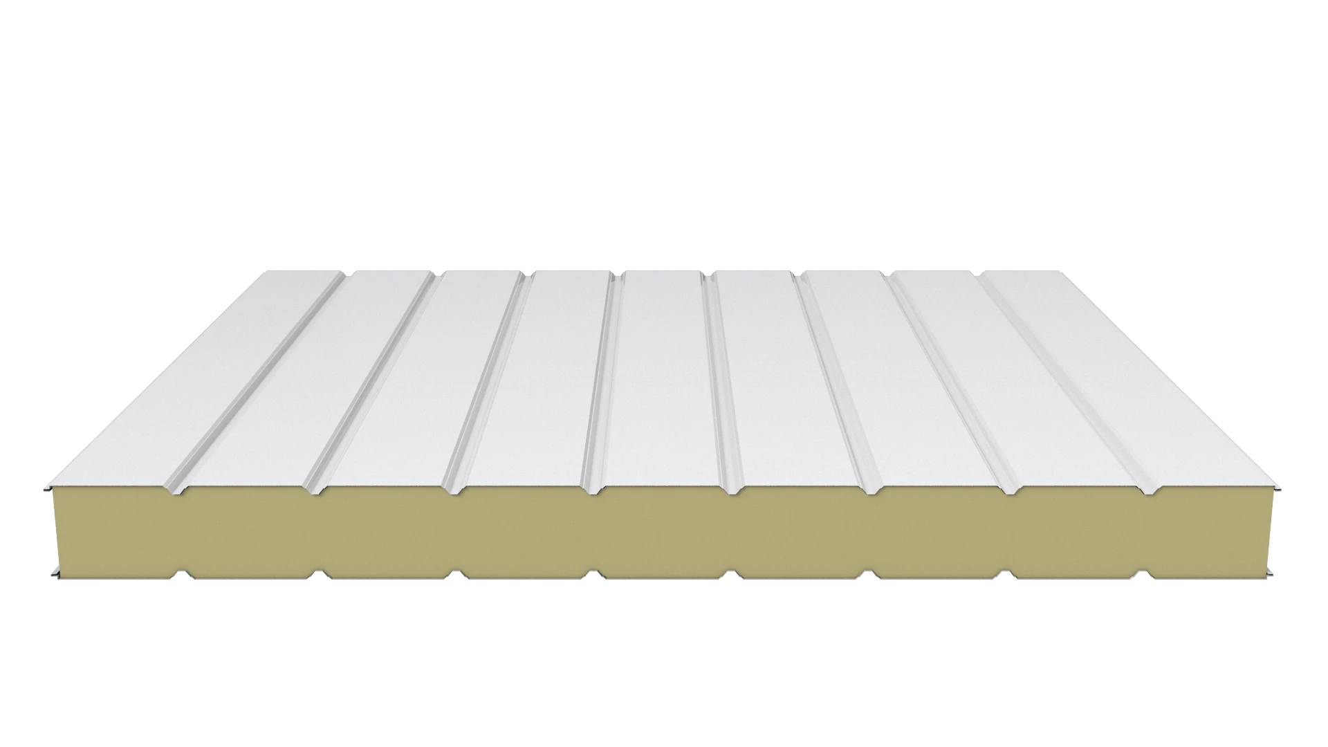 Стеновые сэндвич панели,окраска с 2х сторон