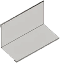 Уголок равносторонний внутренний