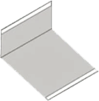 Уголок неравносторонний наружный