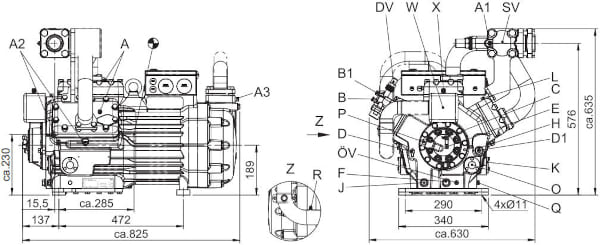 Компрессор Bock HGZX7/1860-4 R404A