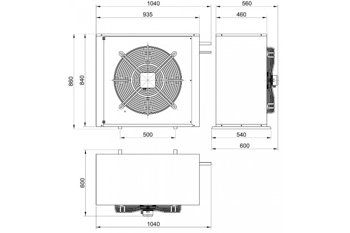 Схема моноблока Intercold LCM 583